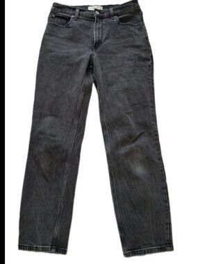 Abercrombie The Mom High Rise Gray Wash Jeans Women’s 26 Y2K Mom Denim